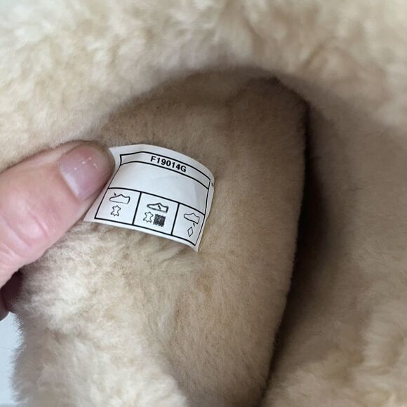 UGG Chestnut Becket waterproof Boots size 6 Fur lined Shearling Boots leather - Picture 11 of 15